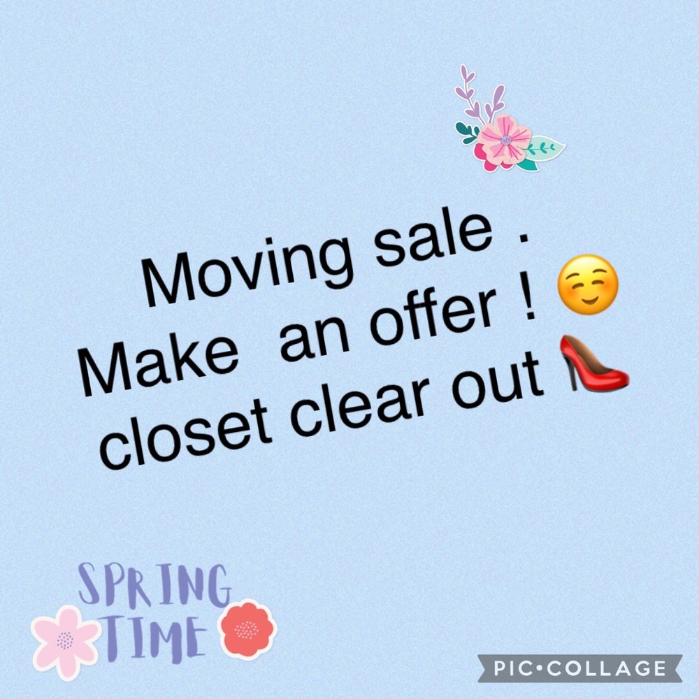 Closet clear out !